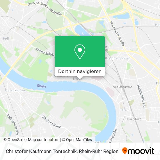 Christofer Kaufmann Tontechnik Karte