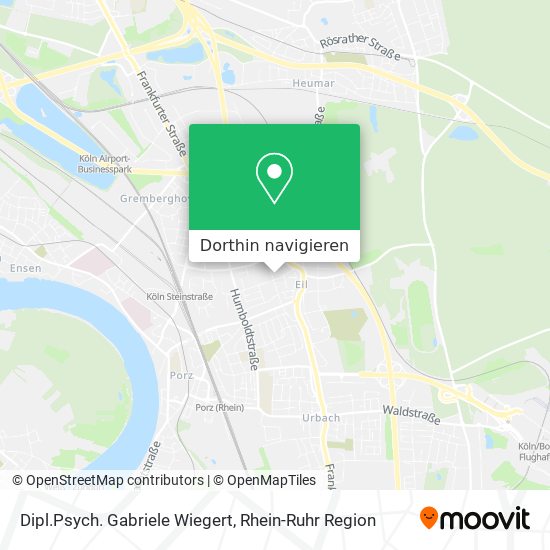 Dipl.Psych. Gabriele Wiegert Karte