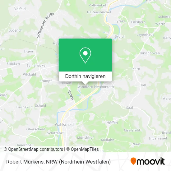 Robert Mürkens Karte