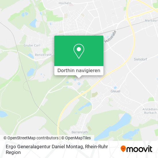 Ergo Generalagentur Daniel Montag Karte