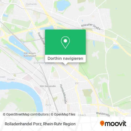 Rolladenhandel Porz Karte