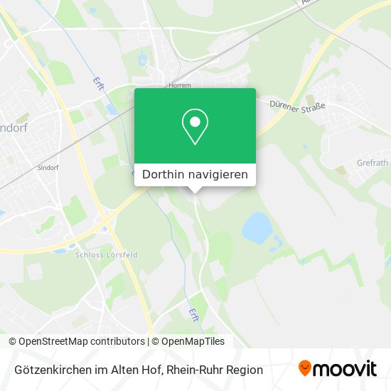 Götzenkirchen im Alten Hof Karte