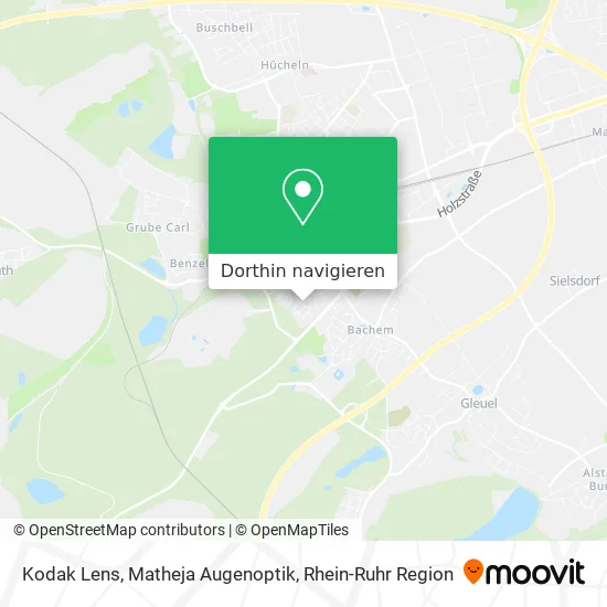 Kodak Lens, Matheja Augenoptik Karte