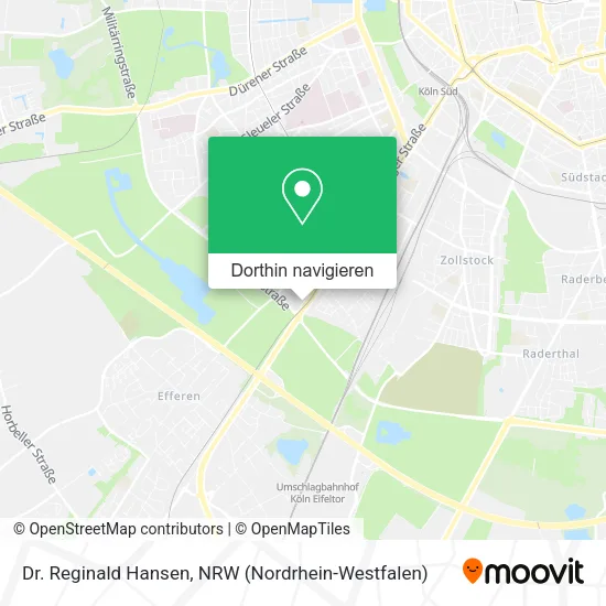 Dr. Reginald Hansen Karte