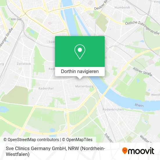 Sve Clinics Germany GmbH Karte