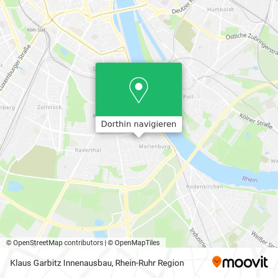 Klaus Garbitz Innenausbau Karte