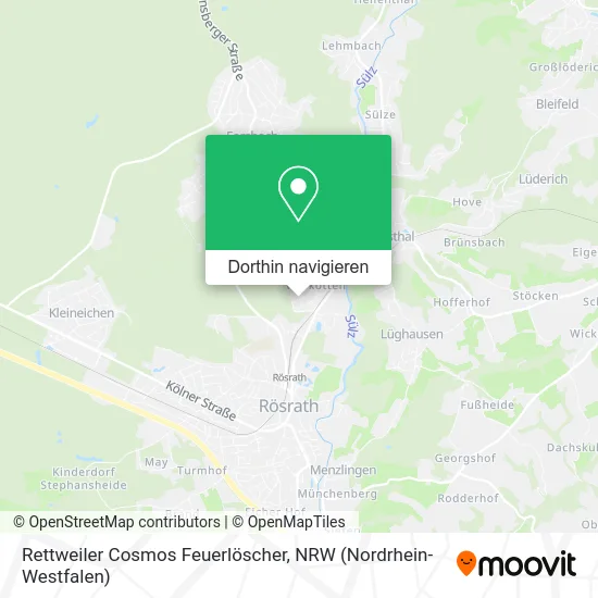 Rettweiler Cosmos Feuerlöscher Karte