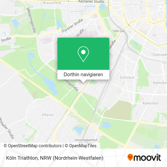 Köln Triathlon Karte