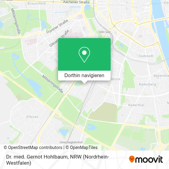 Dr. med. Gernot Hohlbaum Karte