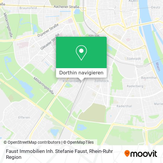 Faust Immobilien Inh. Stefanie Faust Karte