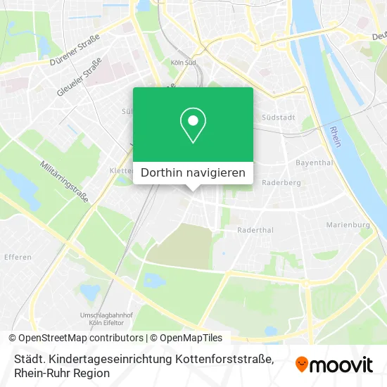 Städt. Kindertageseinrichtung Kottenforststraße Karte