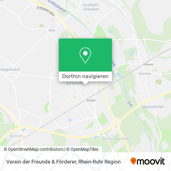 Verein der Freunde & Förderer Karte