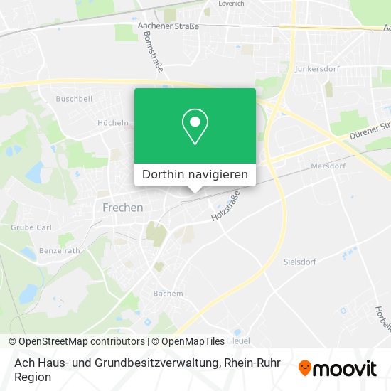 Ach Haus- und Grundbesitzverwaltung Karte