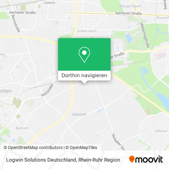 Logwin Solutions Deutschland Karte