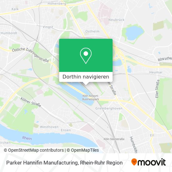 Parker Hannifin Manufacturing Karte