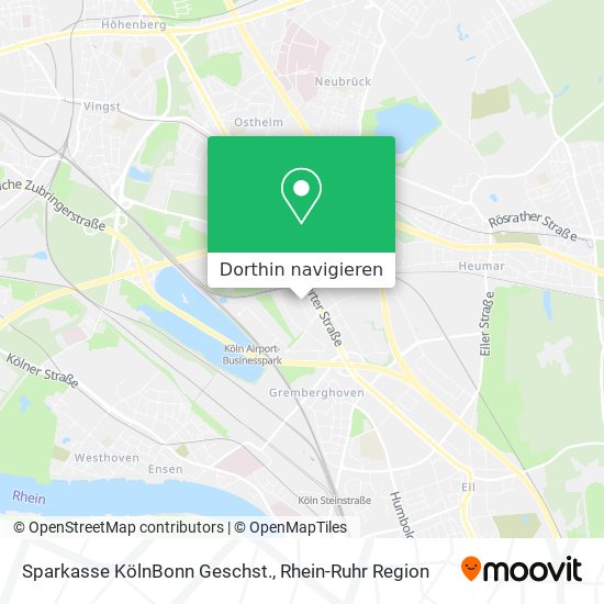 Sparkasse KölnBonn Geschst. Karte