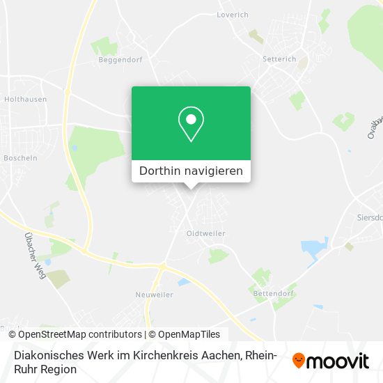 Diakonisches Werk im Kirchenkreis Aachen Karte