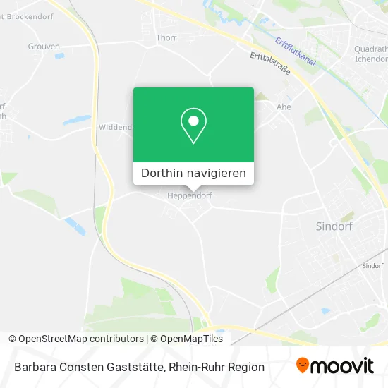 Barbara Consten Gaststätte Karte