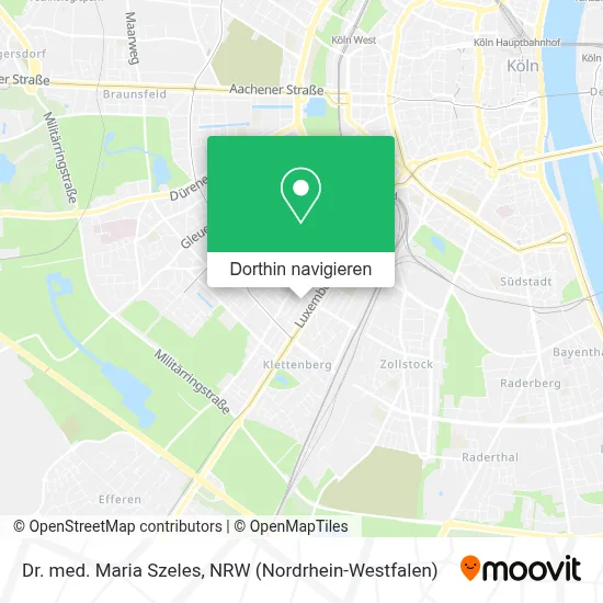 Dr. med. Maria Szeles Karte