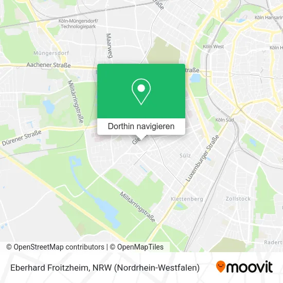 Eberhard Froitzheim Karte