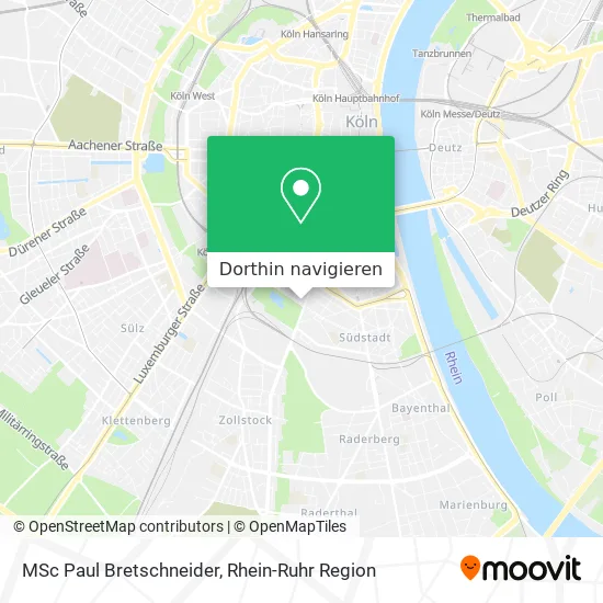 MSc Paul Bretschneider Karte