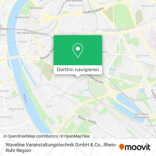 Waveline Veranstaltungstechnik GmbH & Co. Karte