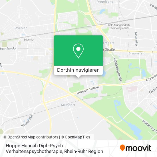 Hoppe Hannah Dipl.-Psych. Verhaltenspsychotherapie Karte