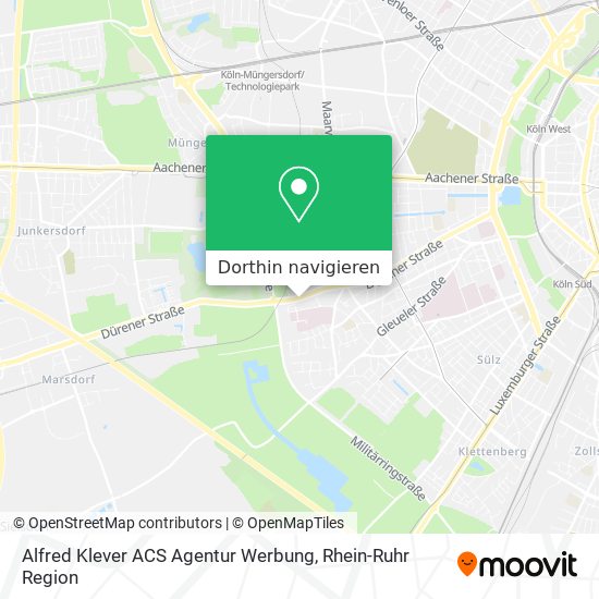 Alfred Klever ACS Agentur Werbung Karte
