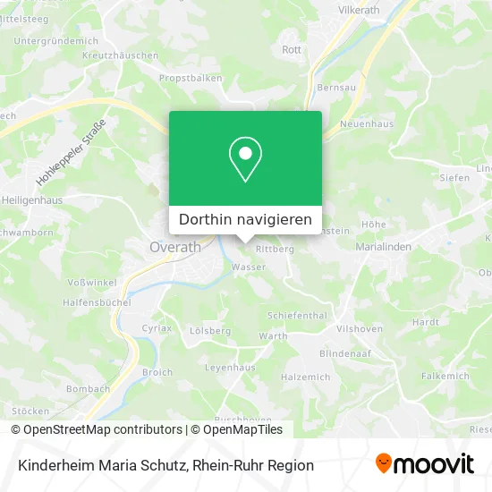 Kinderheim Maria Schutz Karte