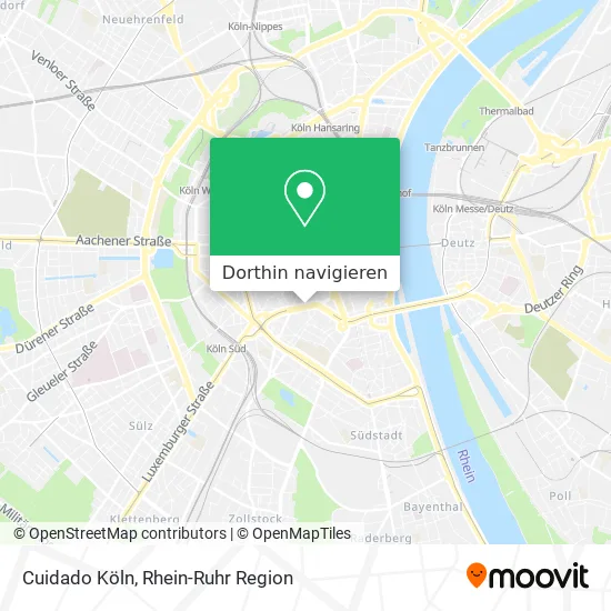 Cuidado Köln Karte