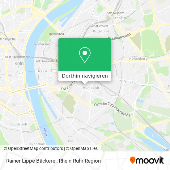 Rainer Lippe Bäckerei Karte