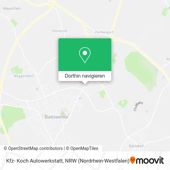 Kfz- Koch Autowerkstatt Karte