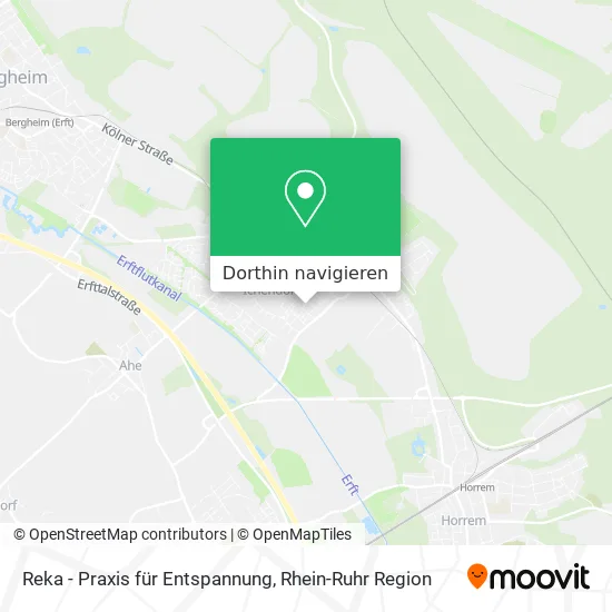 Reka - Praxis für Entspannung Karte