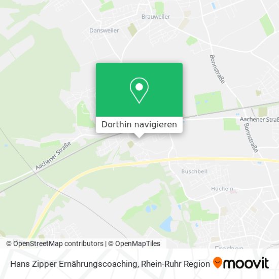 Hans Zipper Ernährungscoaching Karte