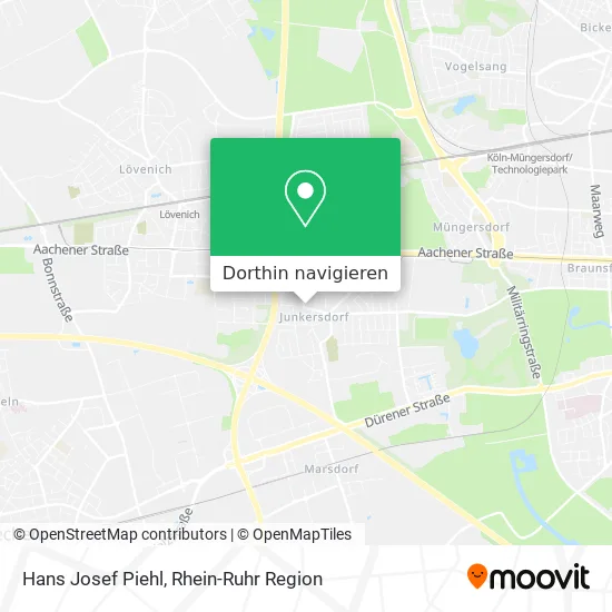 Hans Josef Piehl Karte