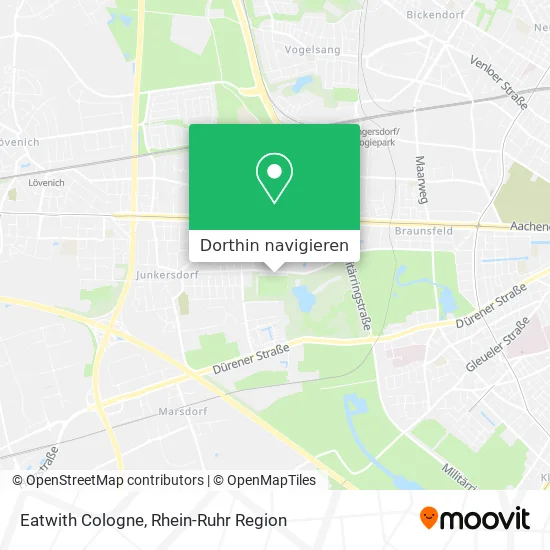 Eatwith Cologne Karte