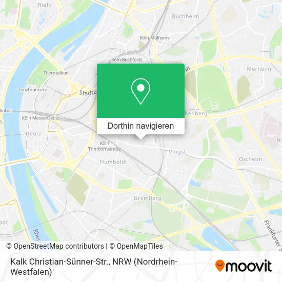 Kalk Christian-Sünner-Str. Karte