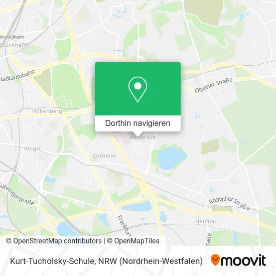 Kurt-Tucholsky-Schule Karte