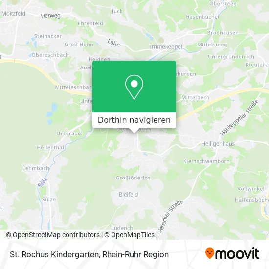 St. Rochus Kindergarten Karte