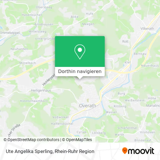 Ute Angelika Sperling Karte