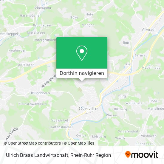 Ulrich Brass Landwirtschaft Karte