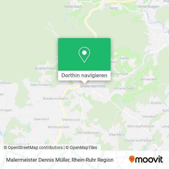 Malermeister Dennis Müller Karte