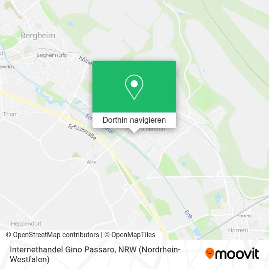 Internethandel Gino Passaro Karte