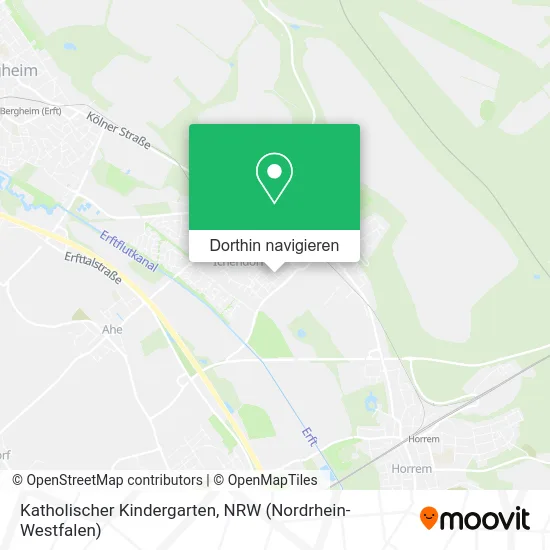 Katholischer Kindergarten Karte