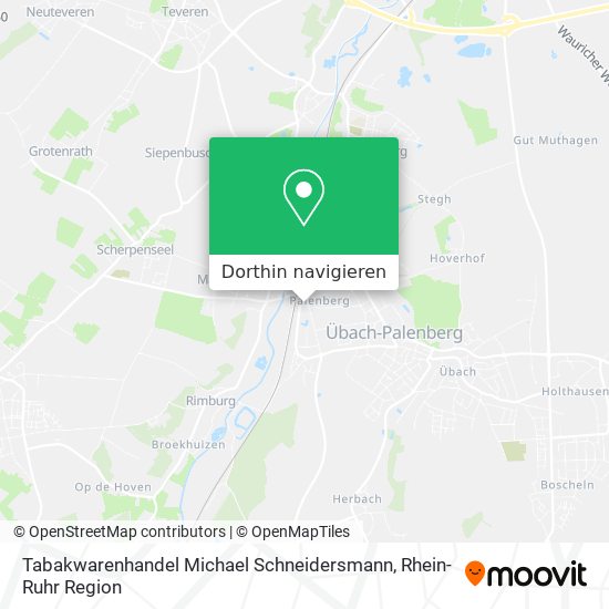 Tabakwarenhandel Michael Schneidersmann Karte