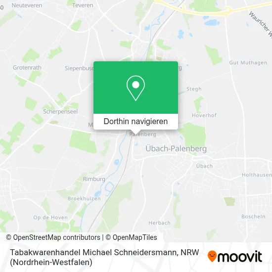Tabakwarenhandel Michael Schneidersmann Karte