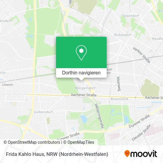 Frida Kahlo Haus Karte