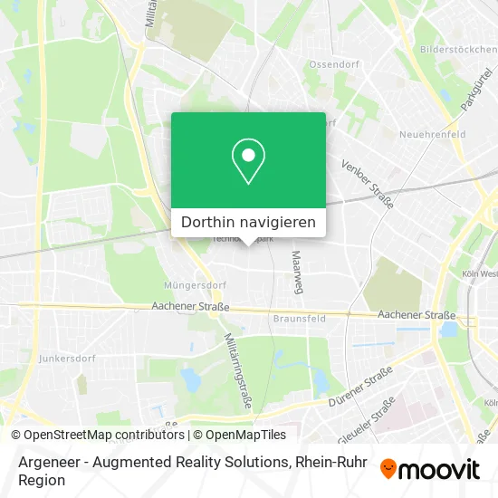 Argeneer - Augmented Reality Solutions Karte