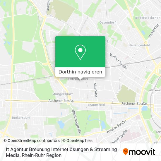 It Agentur Breunung Internetlösungen & Streaming Media Karte