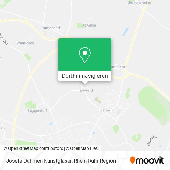 Josefa Dahmen Kunstglaser Karte